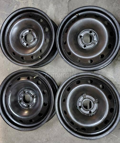 Čelične felne  15" 4 x 100