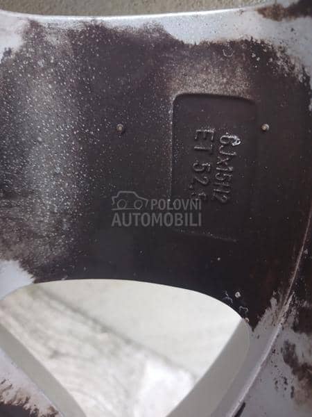 Aluminijumske felne  15" 4 x 108