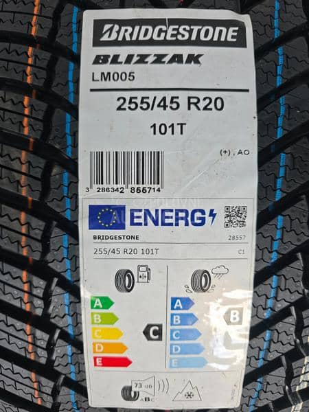 Bridgestone 255/45 R20 Zimska