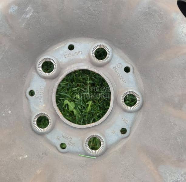 Čelične felne Mercedes 15" 5 x 112