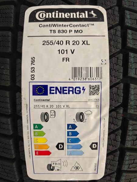 Continental 255/40 R20 Zimska