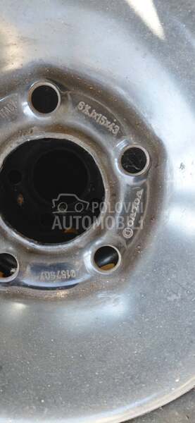 Čelične felne razne vrste 15" 5 x 110