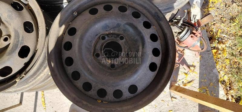 Čelične felne razne vrste 15" 5 x 110