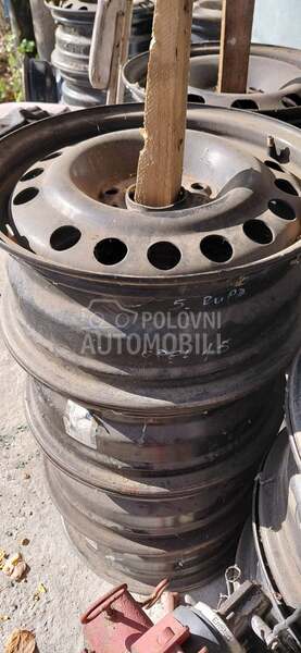 Čelične felne razne vrste 15" 5 x 110