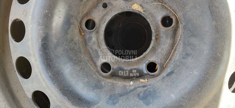Čelične felne razne vrste 15" 5 x 110