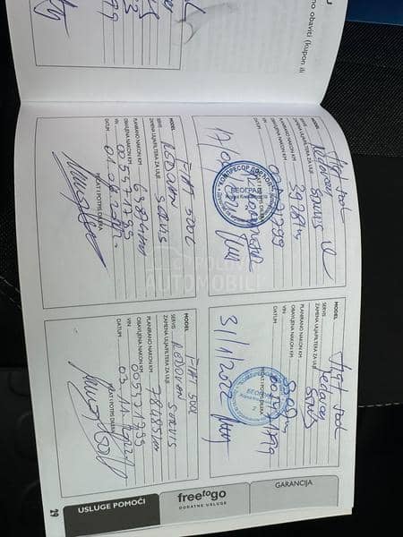 Fiat 500L PRVI VLAS. OVL.SERV