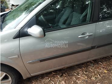 prednja leva vrata siva ted96 za Renault Megane od 2002. do 2009. god.