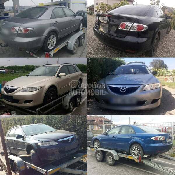 Mazda 6 -  kompletan auto u delovima