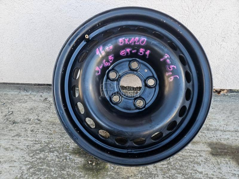 Čelične felne ORGINAL 16" 5 x 120