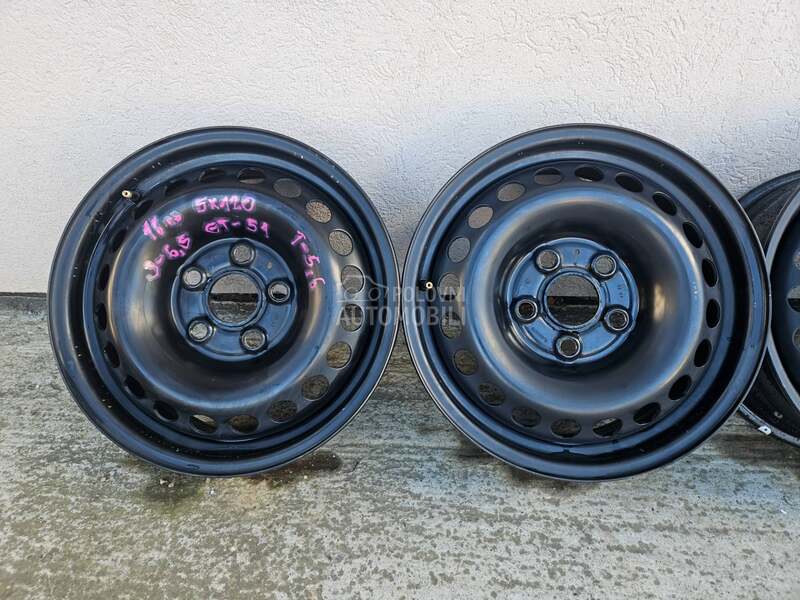 Čelične felne ORGINAL 16" 5 x 120