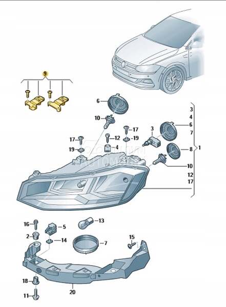 Levi Desni Far Nosaci Fara