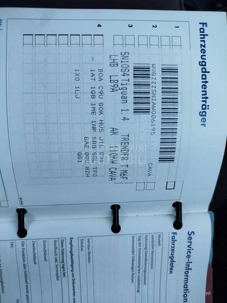 Volkswagen Tiguan 1.4tsi