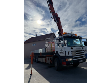 Scania FASSI Kran 30tm JIB