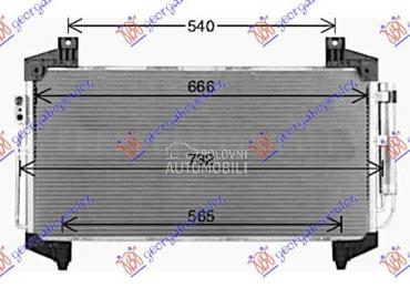 HLADNJAK KLIME BENZIN/DIZEL (7 za Mitsubishi Eclipse Cross od 2018. do 2022. god.