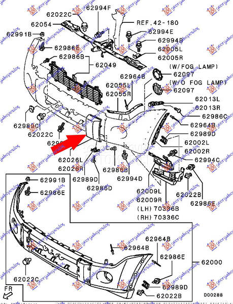 ODBOJNIK PREDNJEG BRANIKA