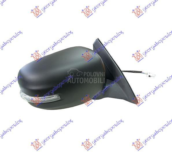 RETROVIZOR ELEKTRICNI CRNI (MI