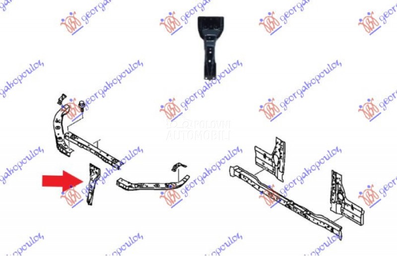 NOSAC VEZNOG LIMA VERTIKALNI