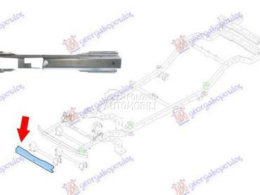 DONJA GREDA UNUTRASNJA (KL1T) za Mitsubishi L200 od 2015. do 2019. god.