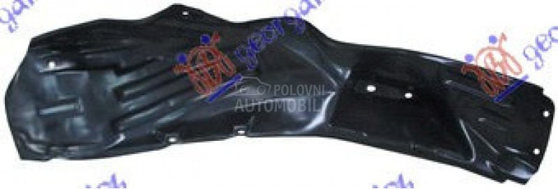 ZADNJE POTKRILO PLASTICNO (4WD