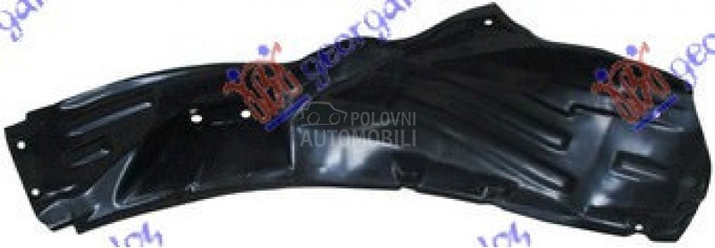ZADNJE POTKRILO PLASTICNO (4WD