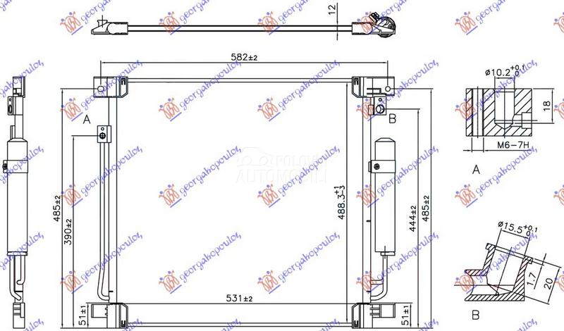 HLADNJAK KLIME ZA SVE MODELE (
