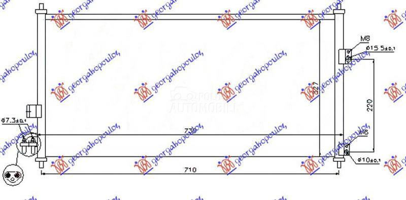 HLADNJAK KLIME ZA SVE MODELE B