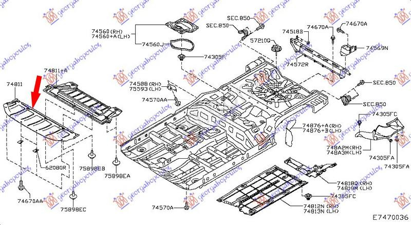 ZASTITA MOTORA BENZIN (PREDNJI