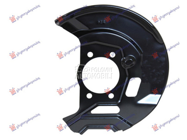 ZASTITA PREDNJEG KOCIONOG DISK za Nissan Qashqai od 2021. do 2025. god.