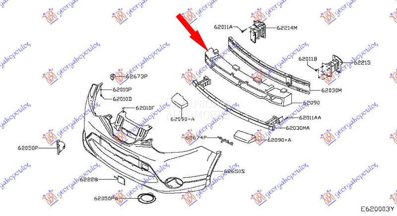 APSORBER PREDNJEG BRANIKA