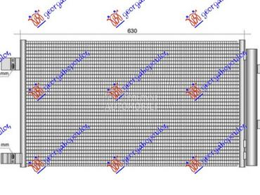 HLADNJAK KLIME 1.5 DCI DIZEL ( za Nissan Qashqai od 2013. do 2017. god.