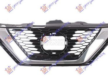 PVC MASKA SJAJ-CRNA (HROM OKVI za Nissan Qashqai od 2017. do 2021. god.