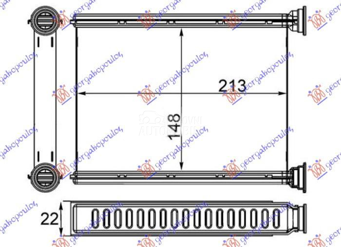 GREJAC KABINE 1.6 TURBO (148x2