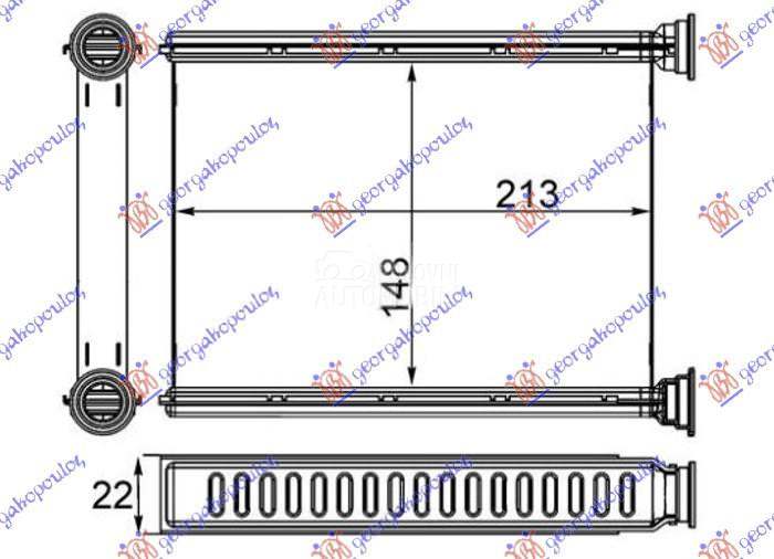 GREJAC KABINE 1.6 TURBO (148x2