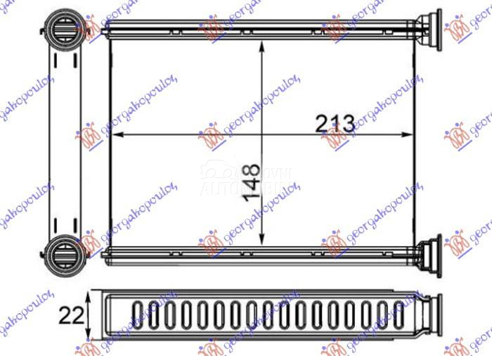 GREJAC KABINE 1.6 TURBO (148x2