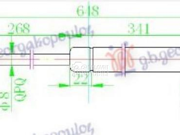 AMORTIZER GEPEK VRATA (648L-26 za Nissan Juke od 2015. do 2019. god.