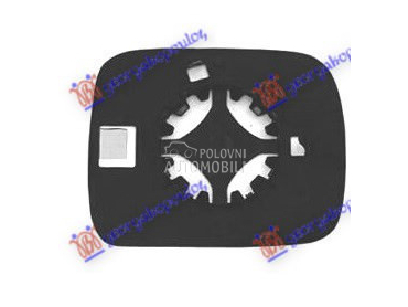 STAKLO RETROVIZORA SA GREJACEM za Nissan Terrano od 1993. do 2007. god.