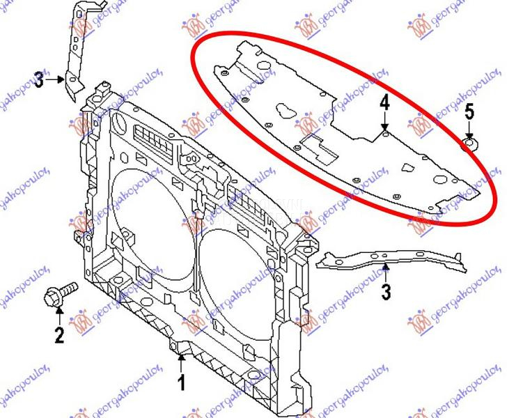 POKLOPAC VEZNOG LIMA GORNJI PL