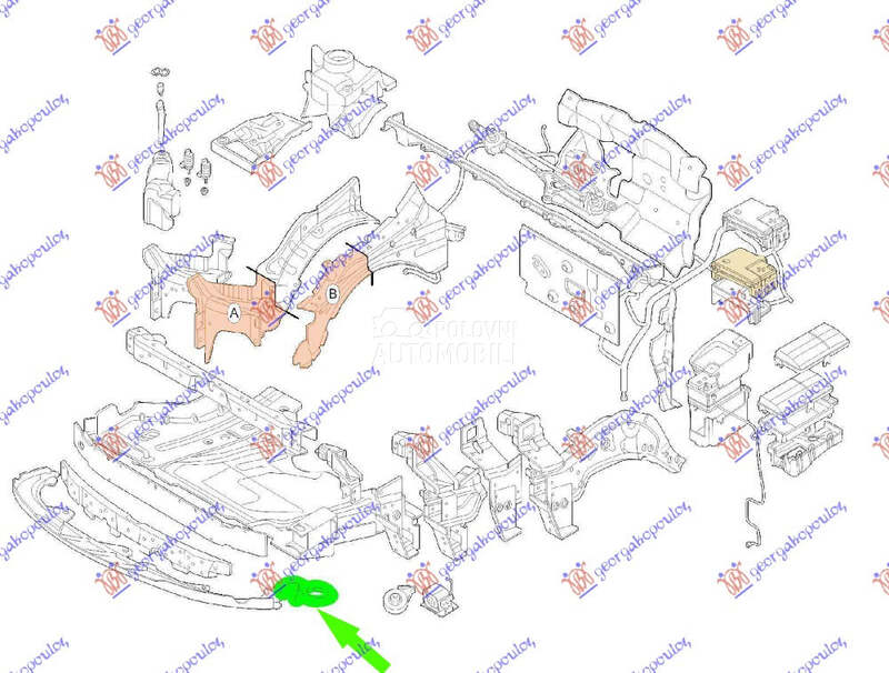 NOSAC SINE PREDNJEG BRANIKA DO