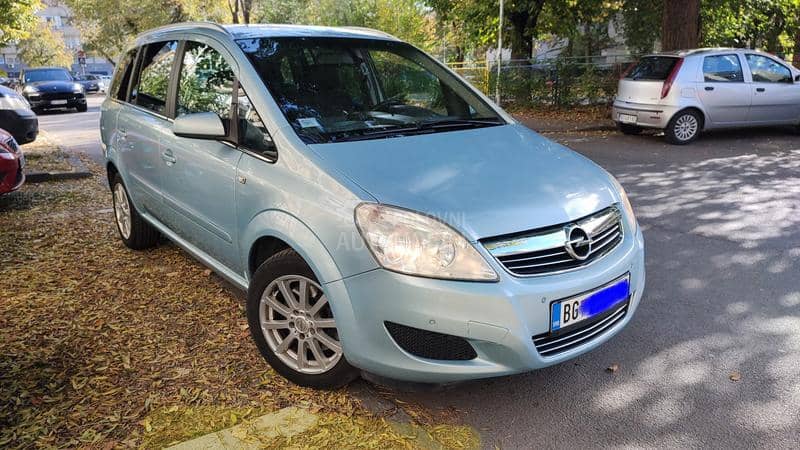 Opel Zafira 1,6 turbo metan