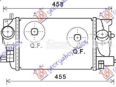 HLADNJAK INTERKULERA 1.3 CDTi za Opel Meriva od 2014. do 2025. god.