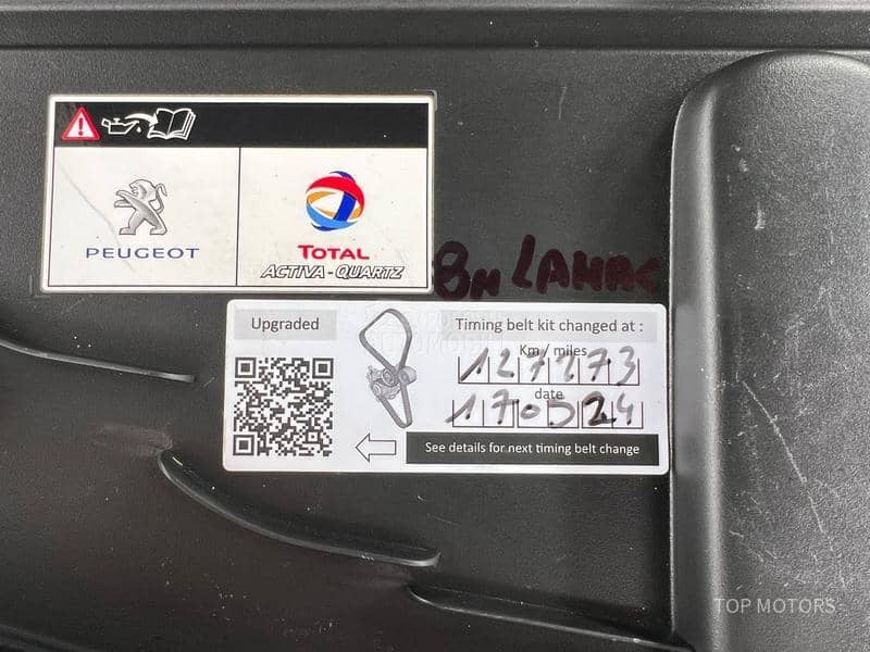 Peugeot 3008 V,SERVIS I LANAC 8mm