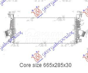 HLADNJAK INTERKULERA 1.4i 16V