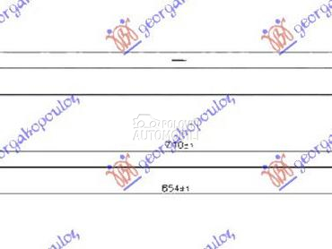 HLADNJAK MOTORA DODATNI 2.3 CD za Nissan Nv200 od 2011. do 2025. god.