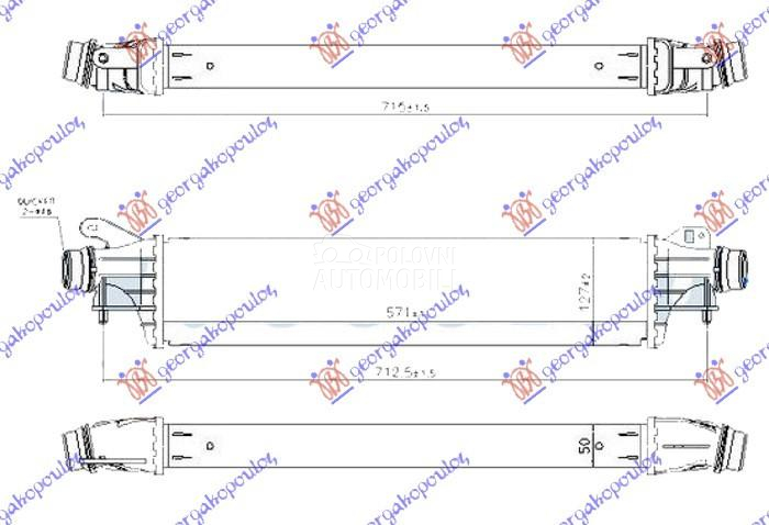HLADNJAK INTERKULERA 1.3 CDTI
