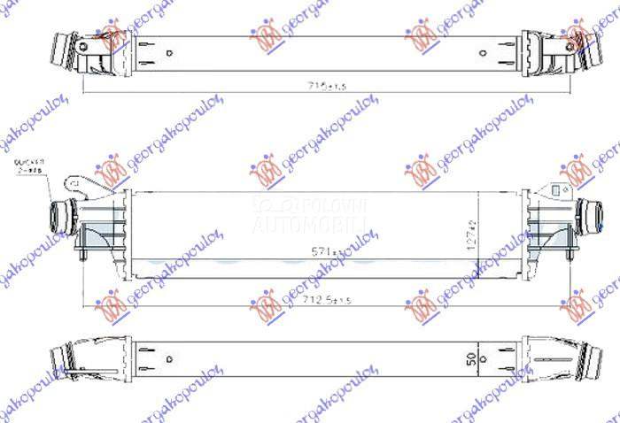 HLADNJAK INTERKULERA 1.3 CDTI