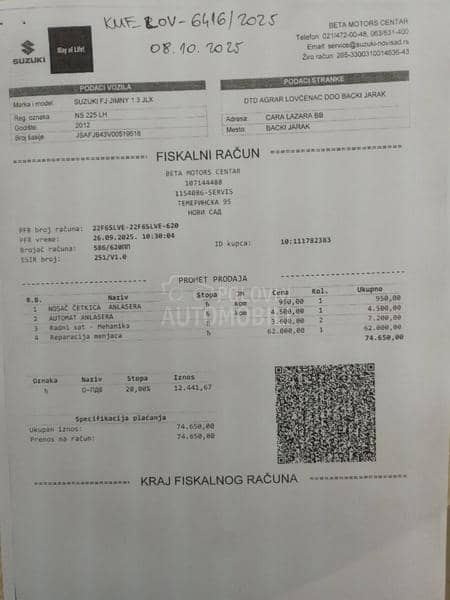 Suzuki Jimny 1.3 JlX