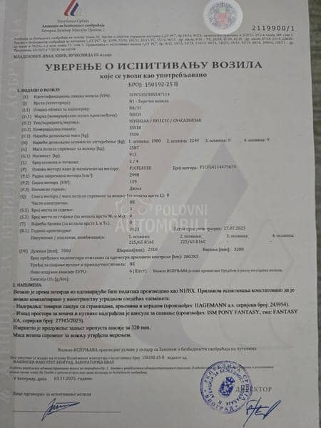 Iveco Daily 35S18 NOV