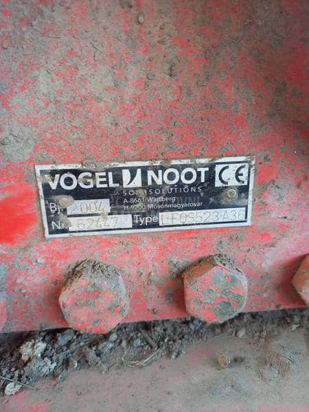 Vogel Noot Plug 3 brazde