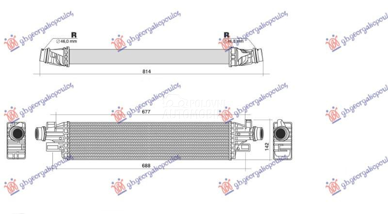 HLADNJAK INTERKULERA 1.3 CDTI