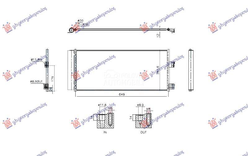 HLADNJAK KLIME BENZIN/DIZEL (6